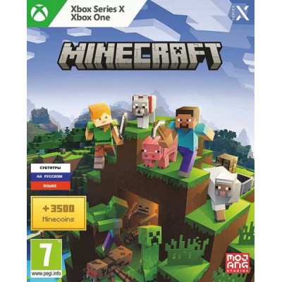 Minecraft (+3500 Minecoins) [Xbox Series X, Xbox One, русские субтитры]